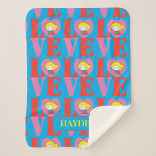 Manta Sherpa Chibi Supergirl LOVE