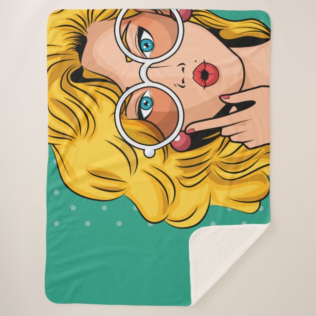 Manta Sherpa Chica #1 (Anverso)