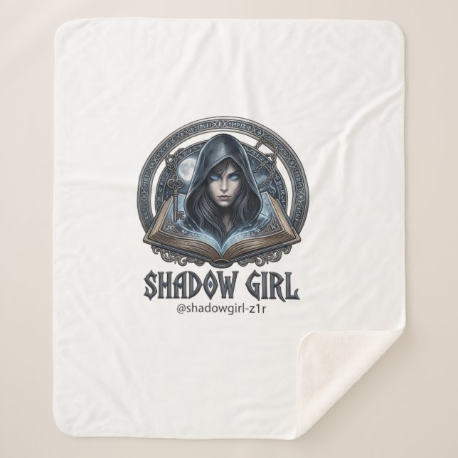 Manta Sherpa chica sombra (Anverso)