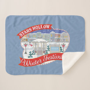 Manta Sherpa Chicas Gilmore Festival de Invierno Stars Hollow
