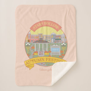 Manta Sherpa Chicas Gilmore   Festival Stars Hollow de Otoño