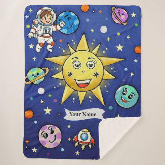 Manta Sherpa Childhood Dreams Sherpa Blanket