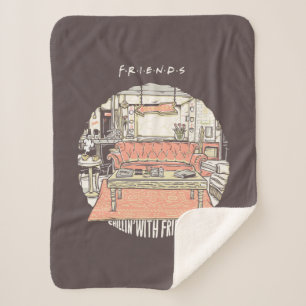 Manta Sherpa Chillin' con Personalizado FRIENDS™