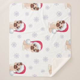 Manta Sherpa Christmas Puppies – Cozy Holiday Dog Blanket Gift