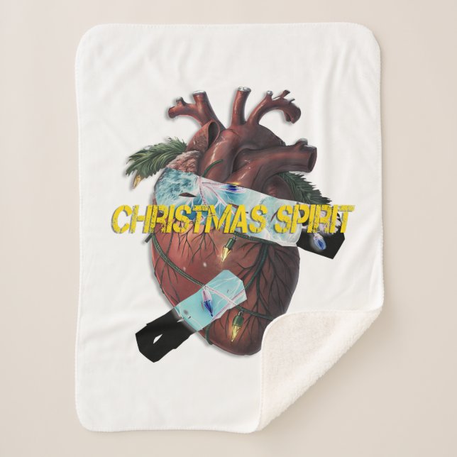 Manta Sherpa Christmas Spirit (Anverso)