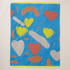 Manta Sherpa Cielo de Amor