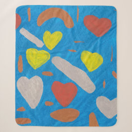 Manta Sherpa Cielo de Amor