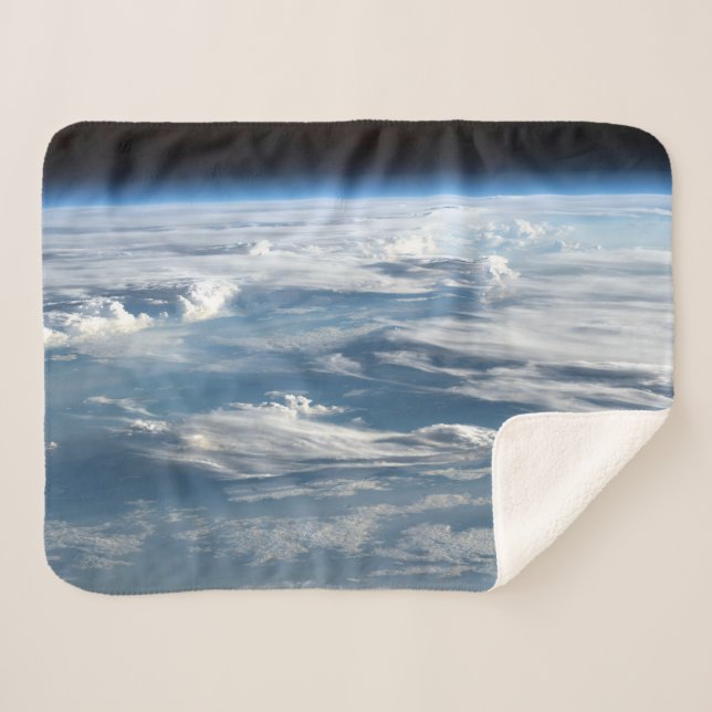 Manta Sherpa Cielos nublados sobre Sudán (Anverso (horizontal))