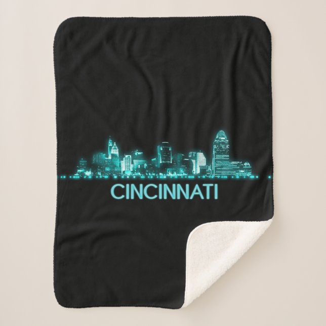 Manta Sherpa Cincinnati Skyline (Anverso)