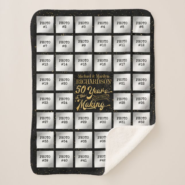 Manta Sherpa Cincuenta años en proceso — 44 años de foto (Anverso)