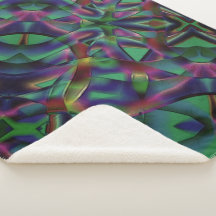 Cintas entrelazadas de colores oscurecidos