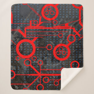 Manta Sherpa Circuito rojo