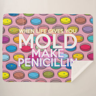 Manta Sherpa Cita de Guay sobre ciencia divertida de color mode