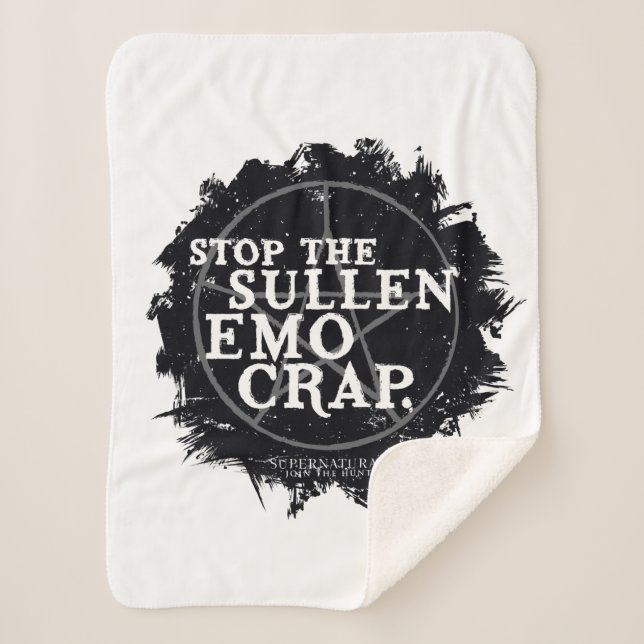 Manta Sherpa Cita "Emo" sobrenatural (Anverso)