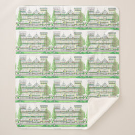 Manta Sherpa City Life Sherpa Blanket