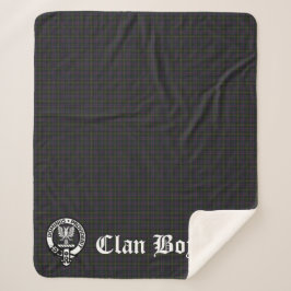 Manta Sherpa Clan Boyle Tartan