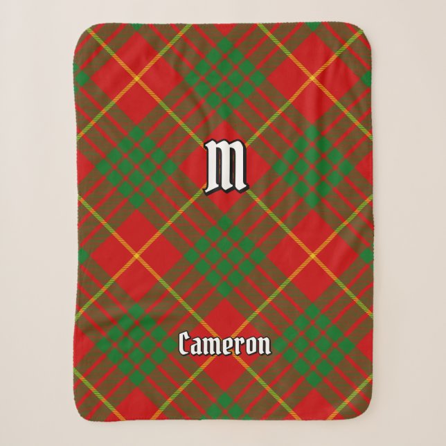 Manta Sherpa Clan Cameron Tartan (Anverso)