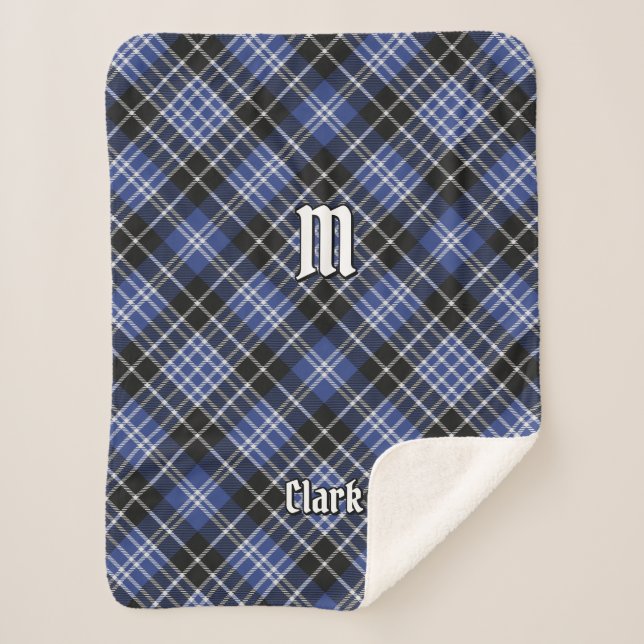 Manta Sherpa Clan Clark Tartan (Anverso)