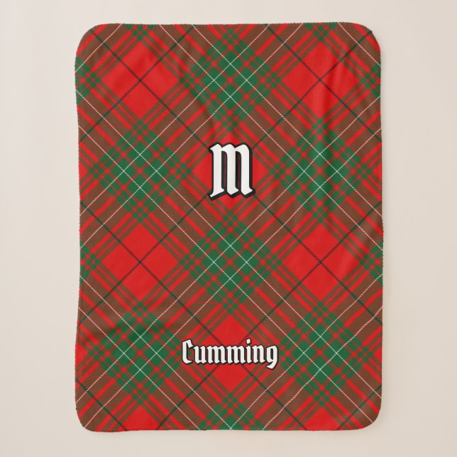 Manta Sherpa Clan Cumming Tartan (Anverso)