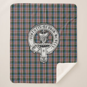 Manta Sherpa Clan Donnachaidh (Robertson) Escudo y Vestido Tart
