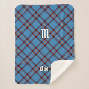 Manta Sherpa Clan Elliot Ancient Tartan Sherpa Blanket