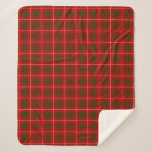 Manta Sherpa Clan escocés Bruce Tartan Plaid