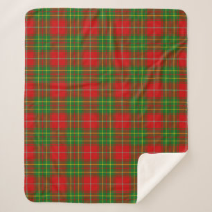 Manta Sherpa Clan escocés Burnett Tartán Plaid