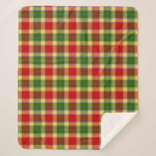 Manta Sherpa Clan escocés Gibson Tartan Plaid