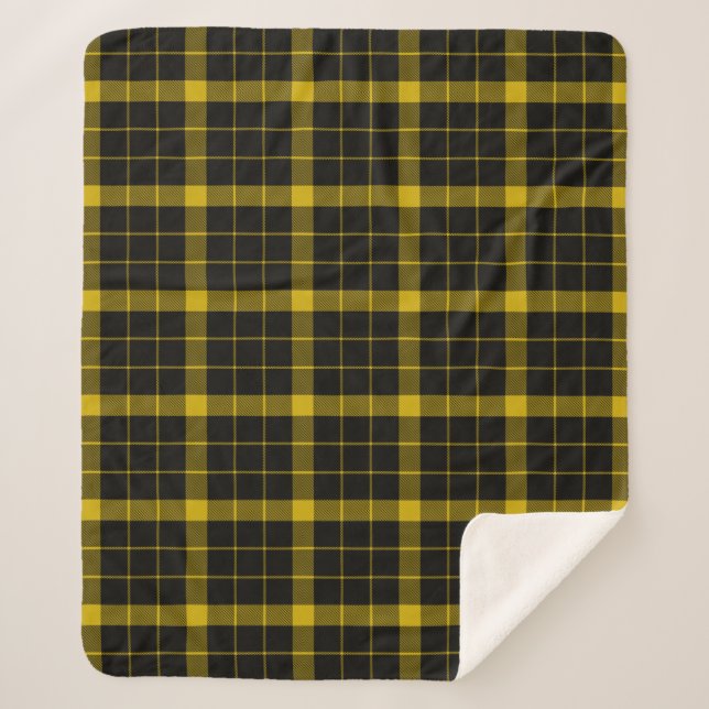 Manta Sherpa Clan escocés Raeburn Tartán Plaid (Anverso)