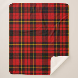 Manta Sherpa Clan escocés Wallace Tartán Plaid