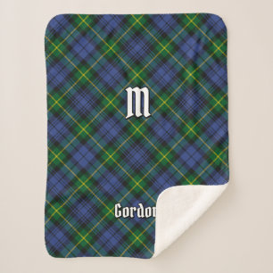 Manta Sherpa Clan Gordon Tartan Sherpa Blanket