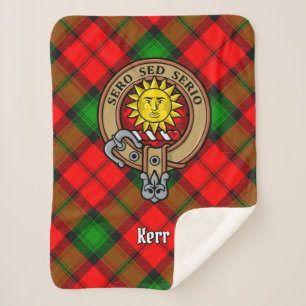 Manta Sherpa Clan Kerr Escudo por Tartán