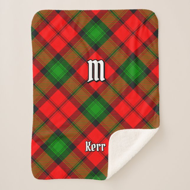 Manta Sherpa Clan Kerr Tartan (Anverso)