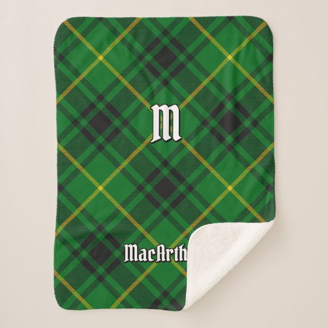 Manta Sherpa Clan MacArthur Tartan (Anverso)