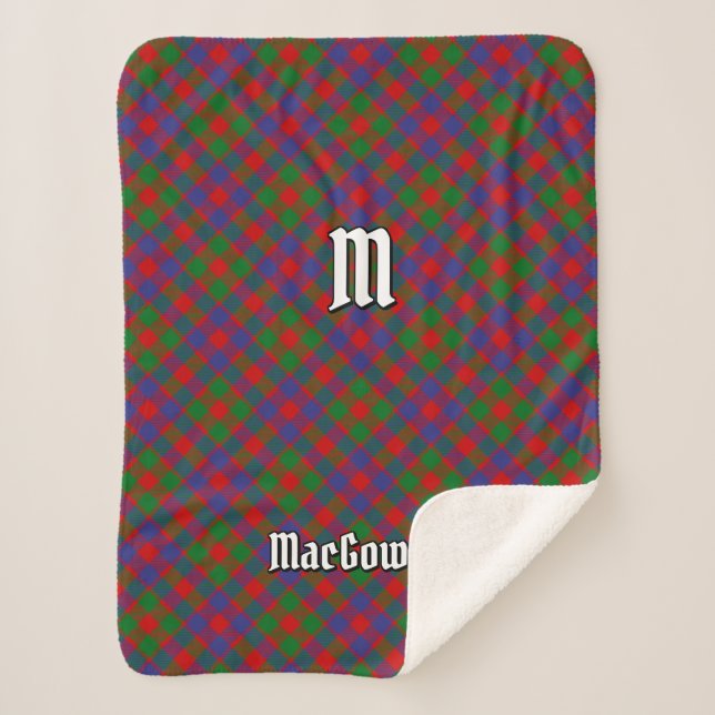 Manta Sherpa Clan MacGowan Tartan (Anverso)