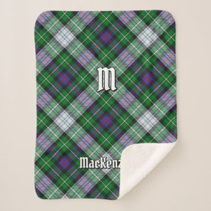 Manta Sherpa Clan MacKenzie se viste con Tartan Sherpa Blanket