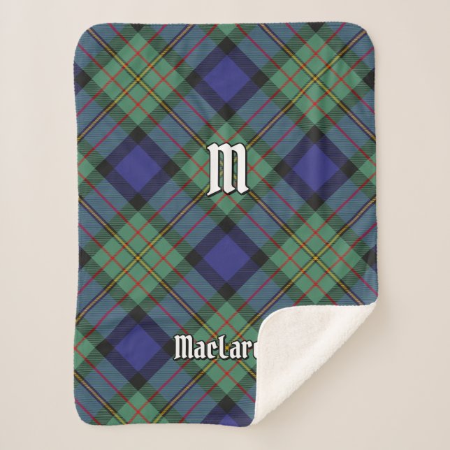 Manta Sherpa Clan MacLaren Tartan (Anverso)