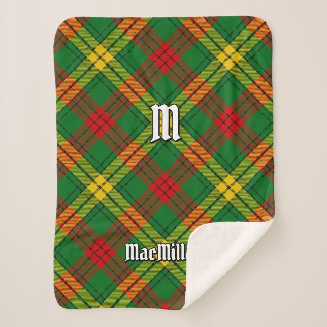 Manta Sherpa Clan MacMillan Tartan (Anverso)