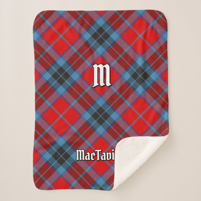 Manta Sherpa Clan MacTavish Tartan (Anverso)