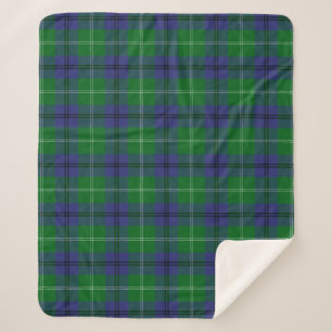 Manta Sherpa Clan Oliphant Tartán Plaid