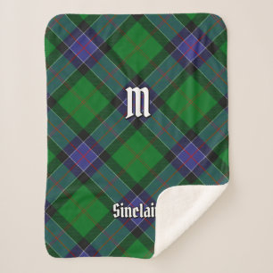 Manta Sherpa Clan Sinclair Hunting Tartan