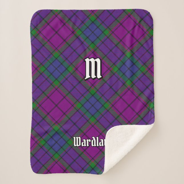 Manta Sherpa Clan Wardlaw Tartan (Anverso)