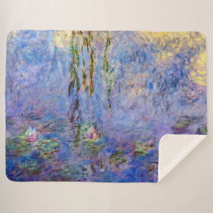Manta Sherpa Claude Monet - Water Lilies