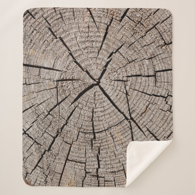 Manta Sherpa Close up gray background texture of old weathered  (Anverso)