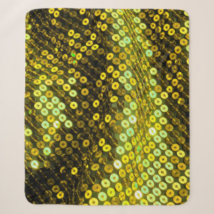 Manta Sherpa Closeup textil secuenciado al estilo de los años 8