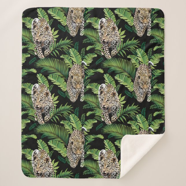 Manta Sherpa coberturas de flotas del patrón de leopardos (Anverso)