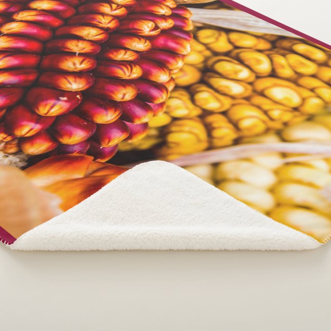 Manta Sherpa Coberturas de maíz (3/4)