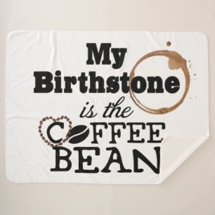 Manta Sherpa Coffee Bean Sherpa Blanket