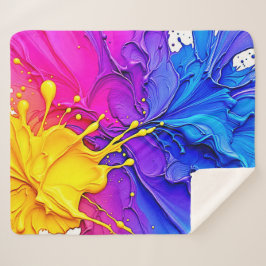 Manta Sherpa Cojín decorativo