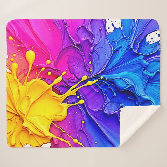 Manta Sherpa Cojín decorativo (Anverso (horizontal))